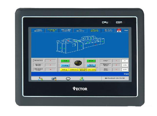 EtherNet 7.4inch HMI Control Panels RS485 HMI LCD Display